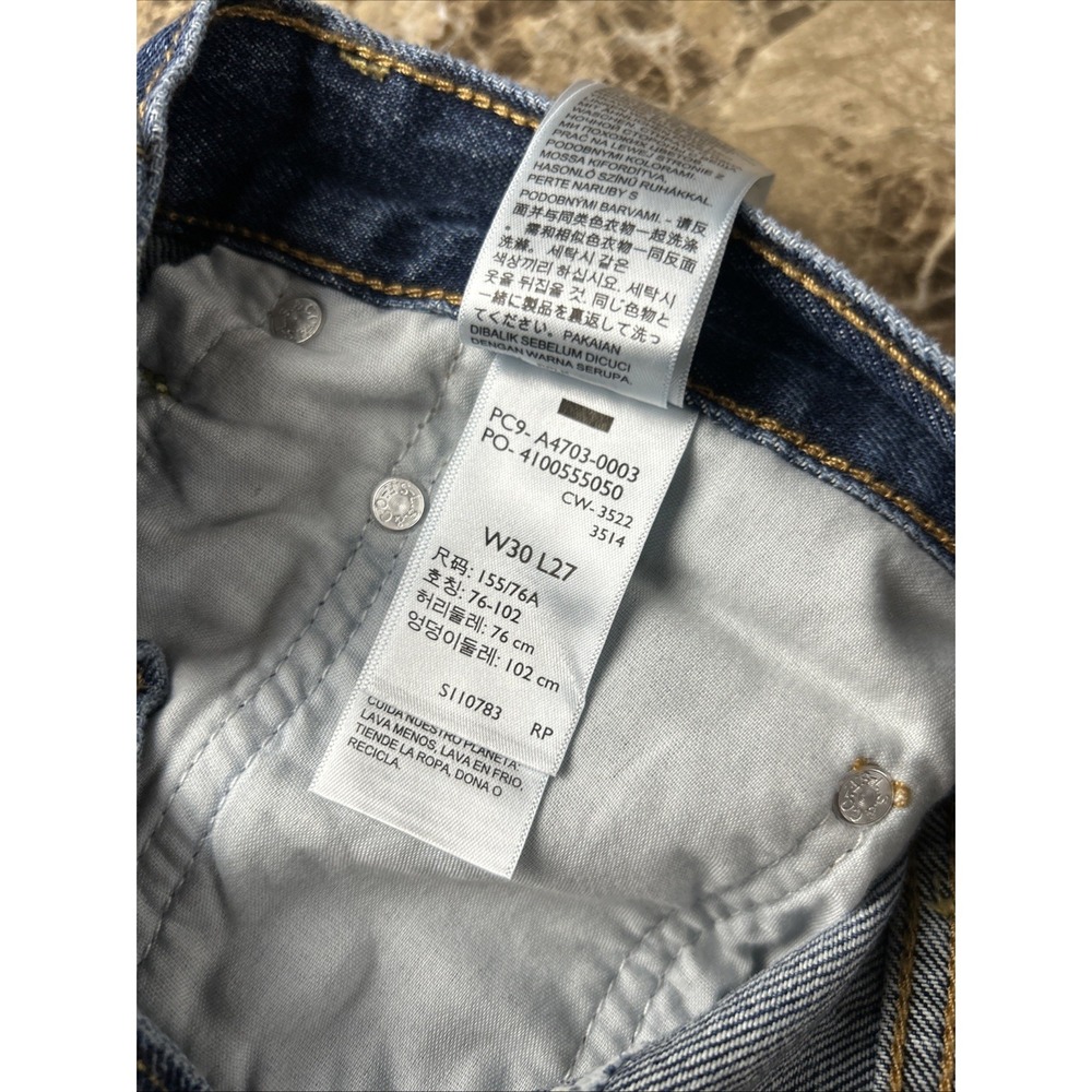 Levi's Women's Jeans Ribcage Straight Ankle 30x27 - Picture 9 of 11